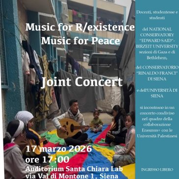 Music unites Palestine and Siena